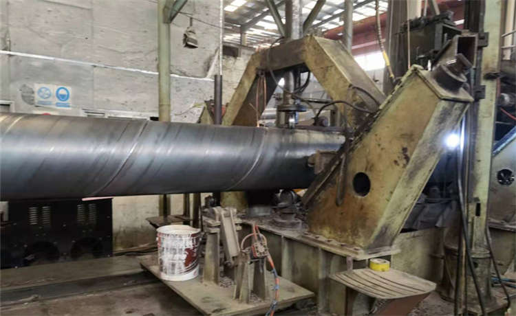 現(xiàn)代化鋼管企業(yè)，崇左基坑支護立柱樁，1600mm螺旋焊管，自來水給水防腐螺旋鋼管